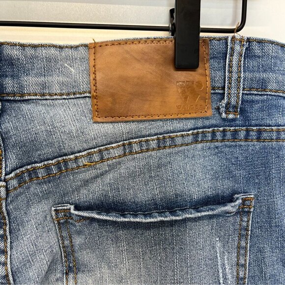 Waimea Skinny Fit Jeans Men's 30 x 32 Distressed Denim Straight Leg - Picture 6 of 8